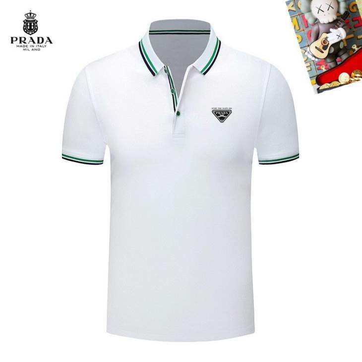 Picture of Prada Polo Shirts Short _SKUPradaM-3XL25th30325776